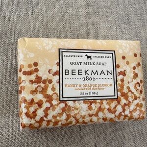 Beekman 1802 Honey/Orange Blossom Goat Milk Soap 3.5 Oz New sealed
